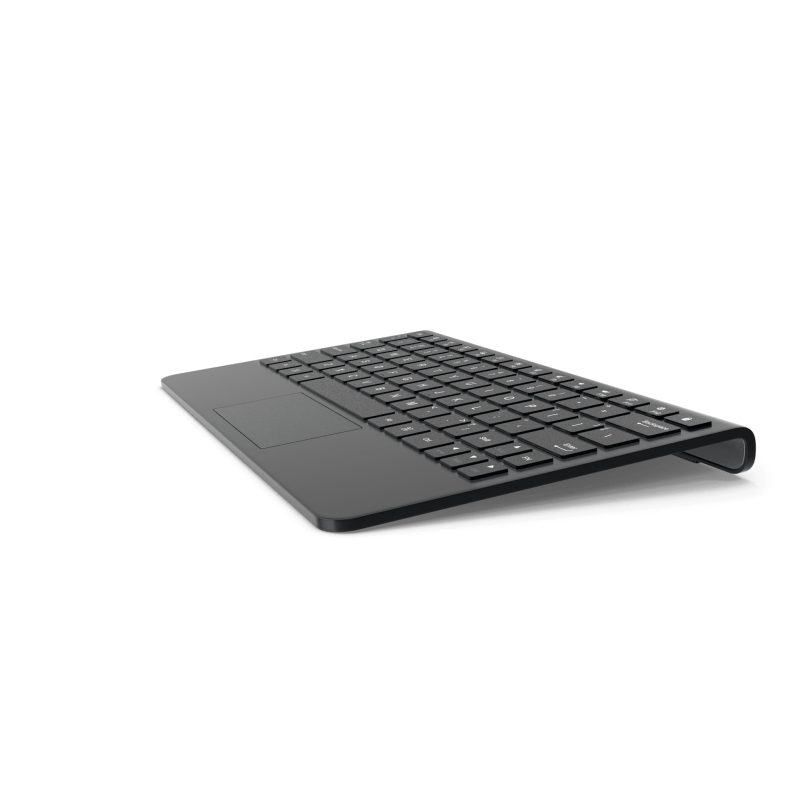Wireless keyboard with trackpad