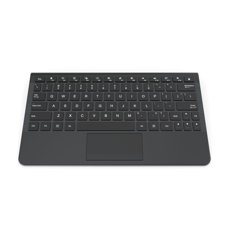 Wireless keyboard with trackpad