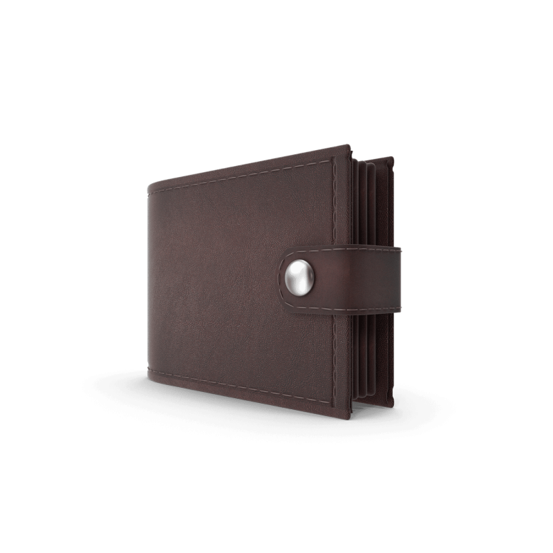 Brown Large Wallet