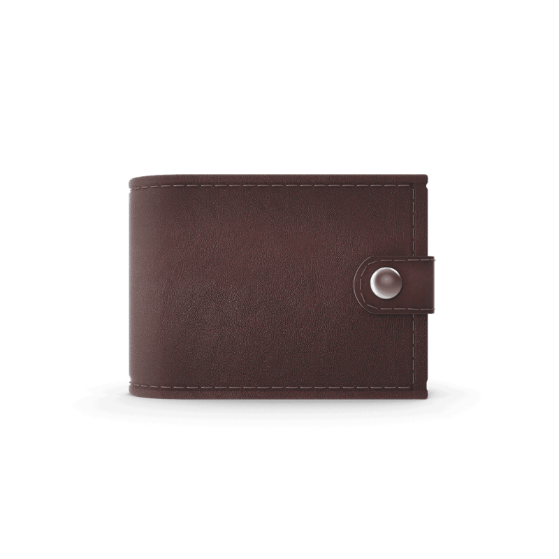 Brown Large Wallet