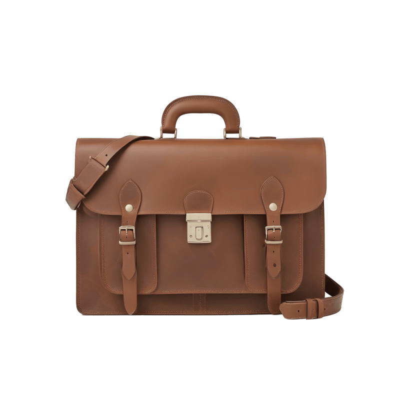 Leather Messenger Bag