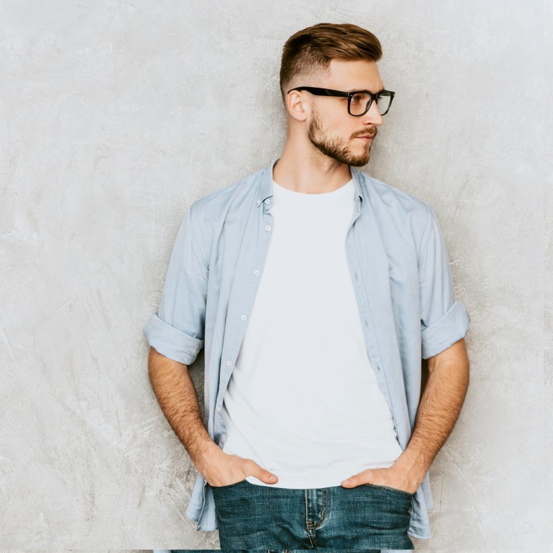 Light Blue Casual Shirt
