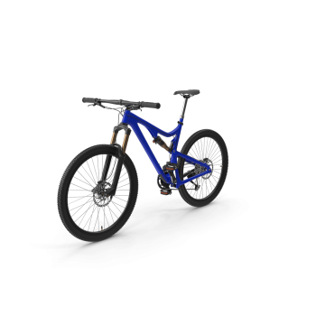 Cobalt Blue Mountain Bike