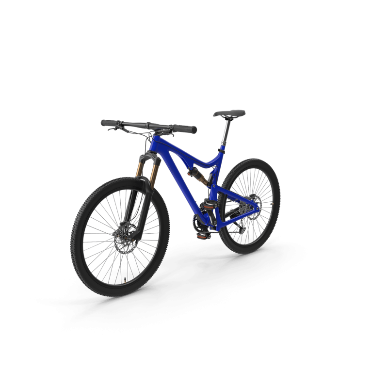 Cobalt Blue Mountain Bike