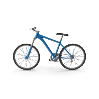 Light Blue Trekking Bike